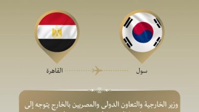 وزير الخارجية يتوجه إلى سول