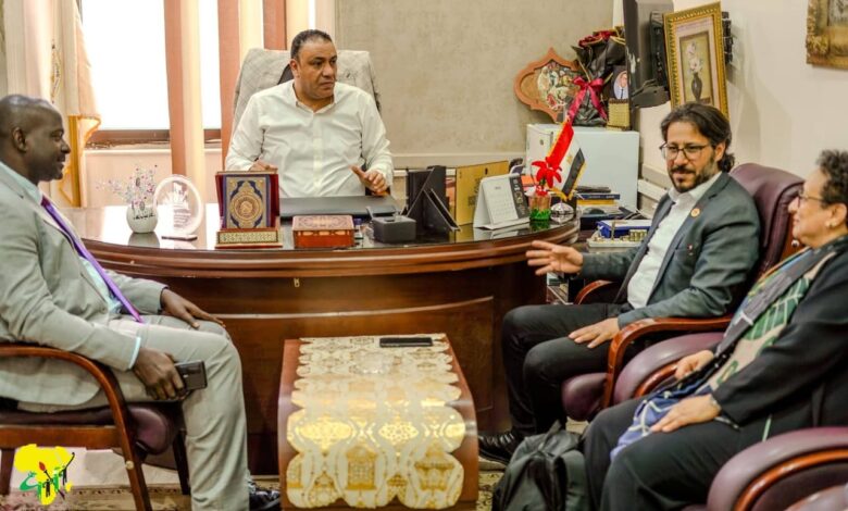 مجلس الشباب العربي الأفريقي يبحث سبل التعاون مع اتحاد شباب العمال