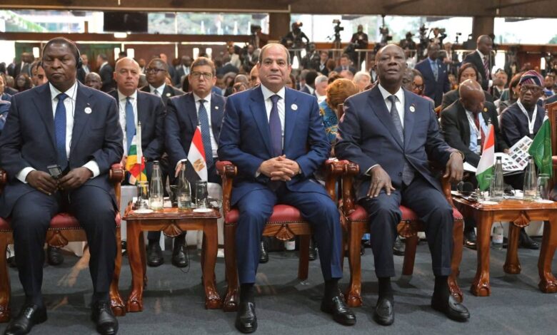 كلمه الرئيس السيسي، اليوم، في أعمال قمة إفريقيا - فرنسا المنعقدة بالعاصمة الكينية نيروبي.