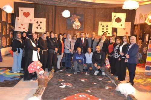 افتتاح المعرض الفني الثامن عشر لطالبات المدن الجامعية بجامعة الإسكندرية