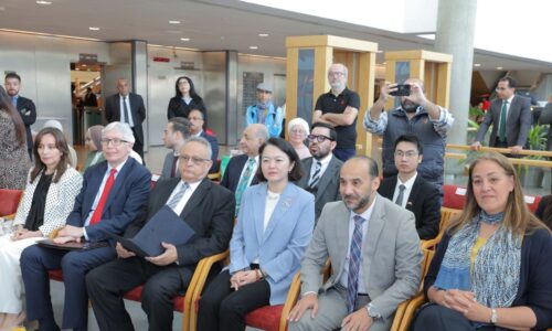 افتتاح معرض "كنوز الحرف اليدوية البيروانية" بمكتبة الإسكندرية