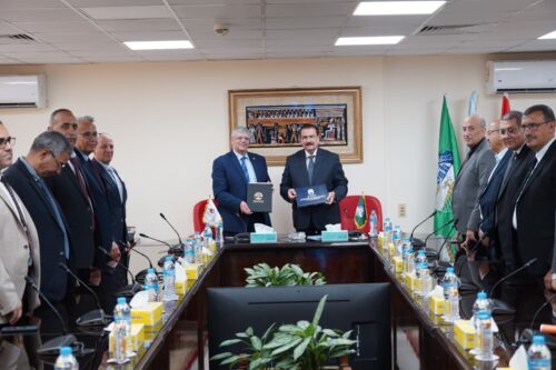 الجامعة المصرية اليابانية توقع مذكرة تفاهم وتعاون مع شركة أبو قير للأسمدة