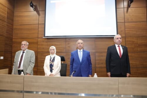 انطلاق المؤتمر الطلابي الأول لكلية الصيدلة فرع الأكاديمية بالعلمين