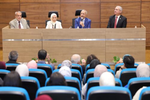 انطلاق المؤتمر الطلابي الأول لكلية الصيدلة فرع الأكاديمية بالعلمين