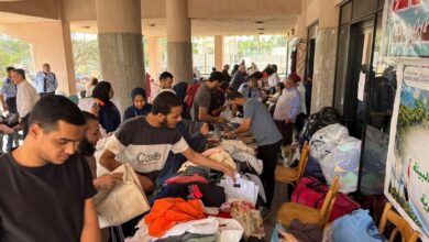 انطلاق فعاليات معرض الملابس الخيري ال39 بكلية الطب جامعة الإسكندرية