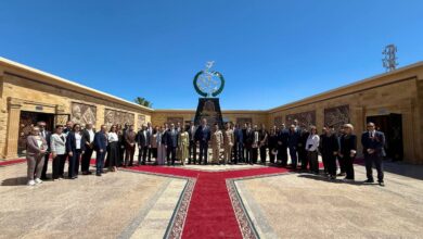 بالصور القنصلية الروسية بالإسكندرية تحيي ذكرى يوم النصر في العلمين