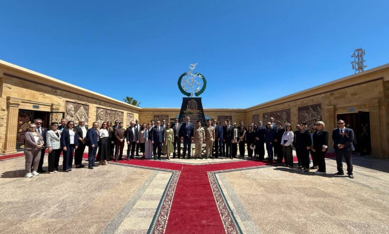بالصور القنصلية الروسية بالإسكندرية تحيي ذكرى يوم النصر في العلمين