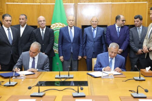 بحضور أبو الغيط.. الأكاديمية العربية توقع مذكرة تفاهم مع شركة إمكان مصر