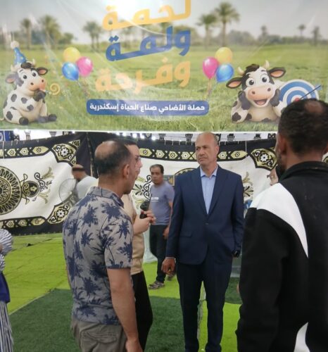 توافد كثيف للمواطنين على مجازر المحافظة في أول أيام عيد الأضحى المبارك واستقبال 872 رأس ماشية