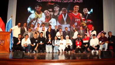 جامعة الإسكندرية تُكرم طلابها الفائزين ببطولة "الشهيد الرفاعي" الـ53