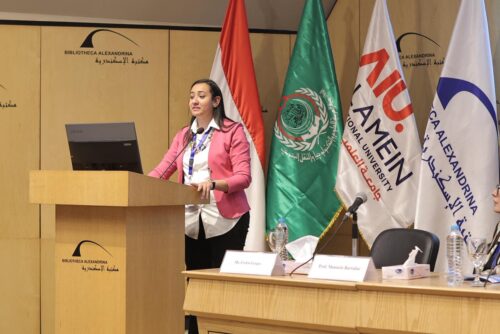 جامعة العلمين و الاكاديمية العربية المؤتمر الأول لجمعية (MESPET) بمكتبة الإسكندرية