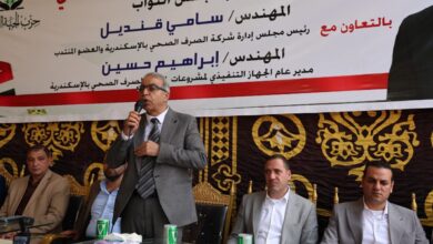 شركة الصرف الصحي تعقد لقاءً جماهيريًا مع أهالي ريف المنتزه بالبكاتوشي