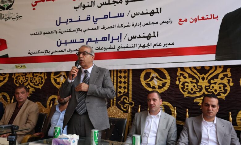 شركة الصرف الصحي تعقد لقاءً جماهيريًا مع أهالي ريف المنتزه بالبكاتوشي