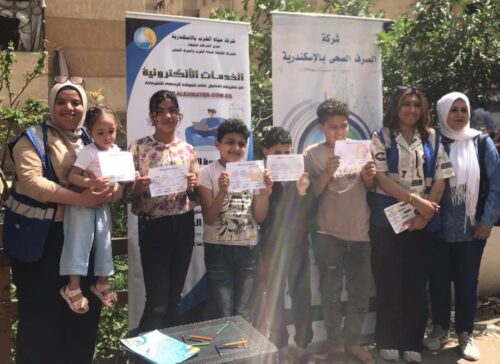 قوافل توعوية وخدمية لصرف الإسكندرية لتعزيز الوعي البيئي والاستجابة لشكاوى المواطنين