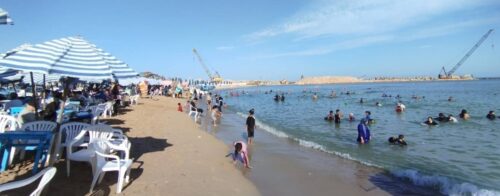 لليوم ال4 على التوالي شاطئ الهانوفيل المجاني يحقق نسبة إشغال 100%