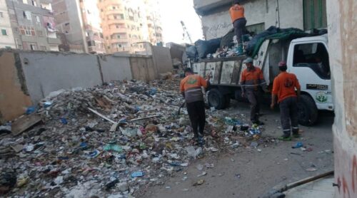 محافظ الإسكندرية استجابة فورية لشكاوى المواطنين ورفع أكثر من 103 ألف طن مخلفات ‎منذ بداية مايو