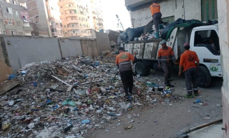 محافظ الإسكندرية استجابة فورية لشكاوى المواطنين ورفع أكثر من 103 ألف طن مخلفات ‎منذ بداية مايو