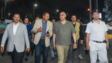 محافظ الإسكندرية جولة مكثفة بشارع القاهرة لإعادة الانضباط والقضاء على الإشغالات العشوائية