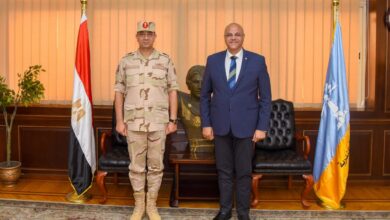 محافظ الإسكندرية وقائد قوات الدفاع الشعبي والعسكري يشهدان ختام التدريب العملي المشترك صقر 168