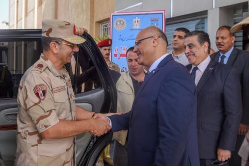 محافظ الإسكندرية وقائد قوات الدفاع الشعبي والعسكري يشهدان ختام التدريب العملي المشترك صقر 168
