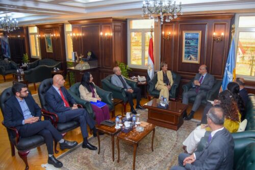محافظ الإسكندرية يستقبل سفيرة الاتحاد الأوروبي لبحث تعزيز التعاون المشترك