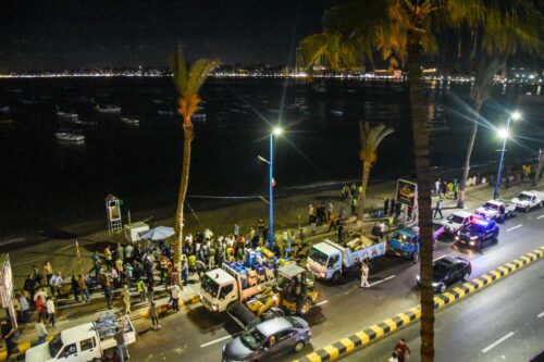 محافظ الإسكندرية يقود جولة مفاجئة بشواطئ بحري وسحب التعاقد الخاص بالشاطئ حفاظًا على المال العام