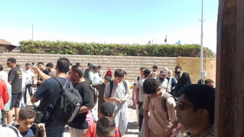 محافظة الإسكندرية توافدًا كثفًا من المواطنين وزائري للعروس البحر الأبيض المتوسط
