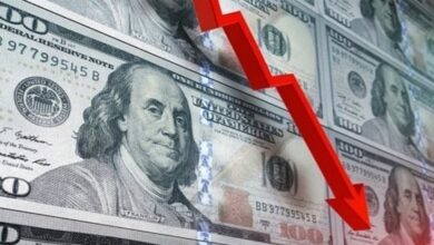 هبوط سعر الدولار اليوم في مصر بختام التعاملات بقيمة 90 قرشاً ليصل إلى 51.04 جنيه للشراء.