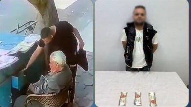 حبس المتهم بسرقة بائع الصحف المسن بحلوان 4 أيام على ذمة التحقيقات