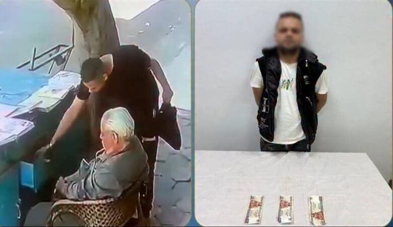 حبس المتهم بسرقة بائع الصحف المسن بحلوان 4 أيام على ذمة التحقيقات