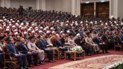 الرئيس السيسي يشهد تخرج دفعة جديدة من أئمة الأوقاف بالأكاديمية العسكرية