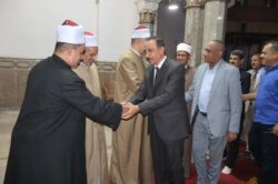 محافظ سوهاج يشهد احتفال الأوقاف بالعام الهجري الجديد بمسجد " العارف بالله"