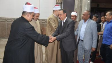 محافظ سوهاج يشهد احتفال الأوقاف بالعام الهجري الجديد بمسجد " العارف بالله"
