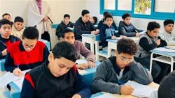 الجيزة:تداول إمتحان اللغة العربية للشهادة الإعدادية بعد توزيعه باللجان