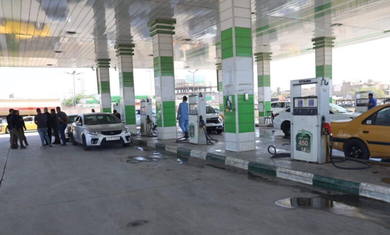 المنتجات النفطية تعلن غياب طوابير السيارات والدخول مباشر إلى محطات الوقود