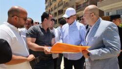 محافظ الجيزة يتابع تطوير محور المريوطية وكوبري أبو النمرس