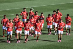 منتخب مصر يختتم تدريباته استعداداً لمواجهة البرازيل الودية الدولية