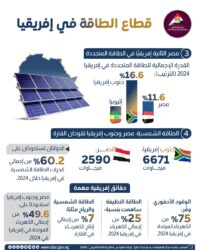 معلومات الوزراء: الغاز الطبيعي يستحوذ على 81.3% من إنتاج الكهرباء في مصر