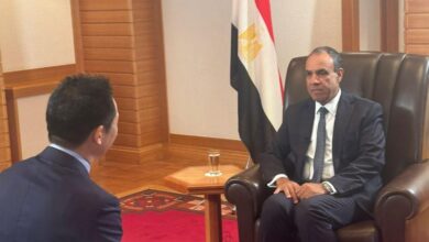 وزير الخارجية ولقاء إعلامي مع قناةNHK اليابانية