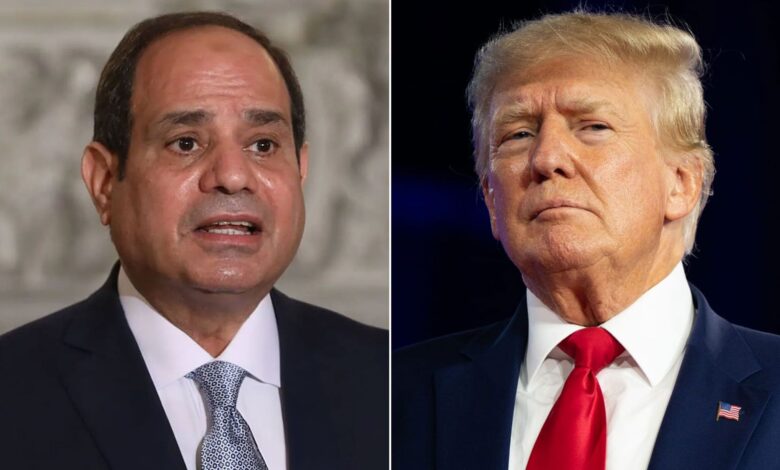 ترامب للسيسي في قمة السبع: إثيوبيا تعاملت مع مصر بشكل غير منصف