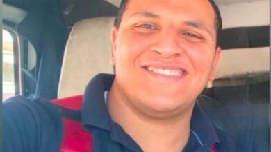أمين الشرطة الشهيد حمد عبدالجواد الذي أستشهد أثناء إطفاء حر-يق منشية ناصر