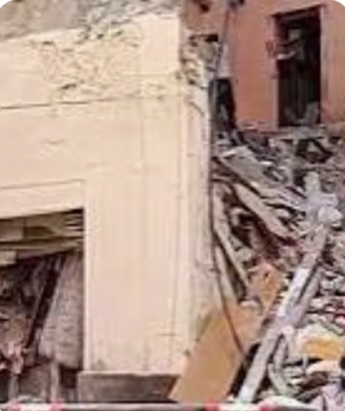انهيار جزئي لعقار سكني بالمنيرة الغربية.. وتحرك عاجل للحماية المدنية