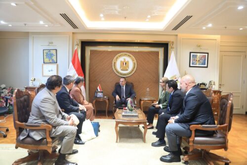 استقبل الدكتور عبد العزيز قنصوة وزير التعليم العالي والبحث العلمي