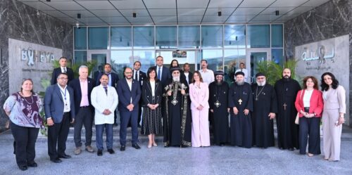 البابا تواضروس الثاني بابا الإسكندرية وبطريرك الكرازة المرقسية يزور مستشفى بهية