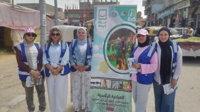 الصرف الصحي بالإسكندرية حملات توعية بقرى برج العرب ضمن المبادرة الرئاسية حياة كريمة