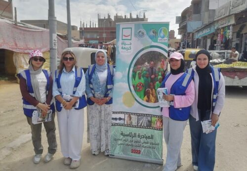 الصرف الصحي بالإسكندرية حملات توعية بقرى برج العرب ضمن المبادرة الرئاسية حياة كريمة