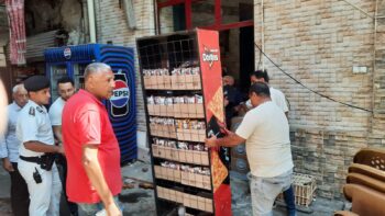حملات مكثفة بأحياء الإسكندرية لإزالة الإشغالات والتعديات