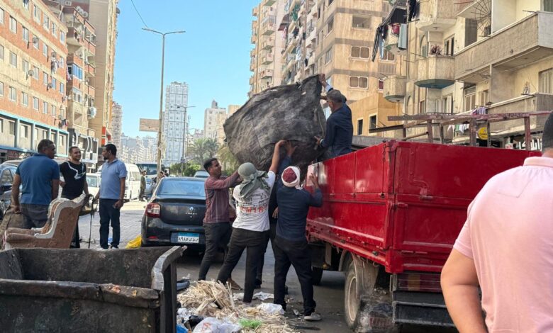 حي المنتزه أول يشن حملة مكبرة للقضاء على ظاهرة النباشين وإزالة بؤر العشوائية