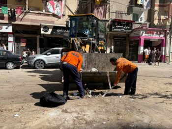 حي المنتزه أول يشن حملة مكبرة للقضاء على ظاهرة النباشين وإزالة بؤر العشوائية