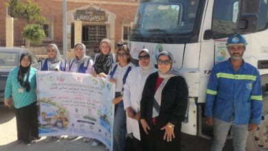 صرف صحي الإسكندرية تطلق قافلة مائية لخدمة أهالي حي العجمي